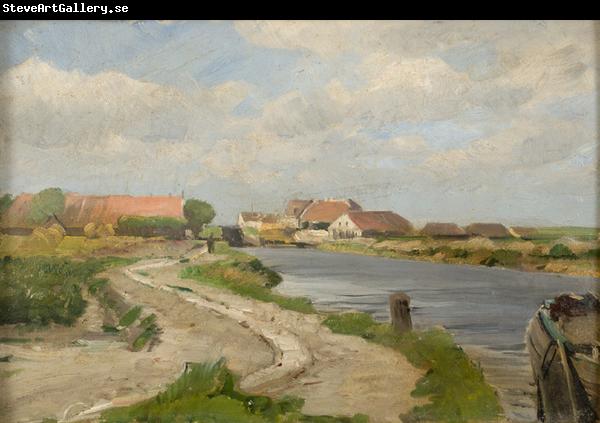 Eugen Ducker Village near canal